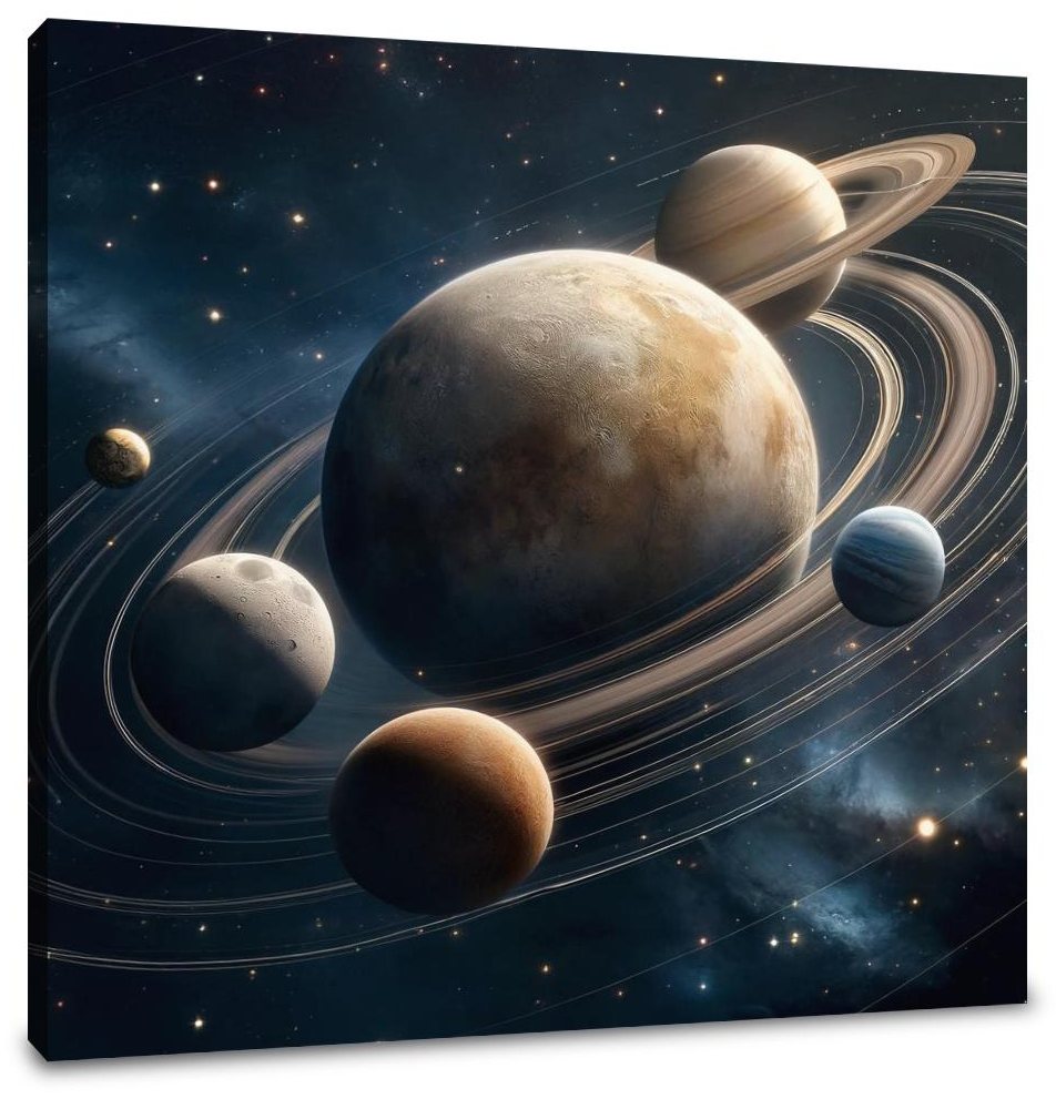Cosmic Ballet Canvas