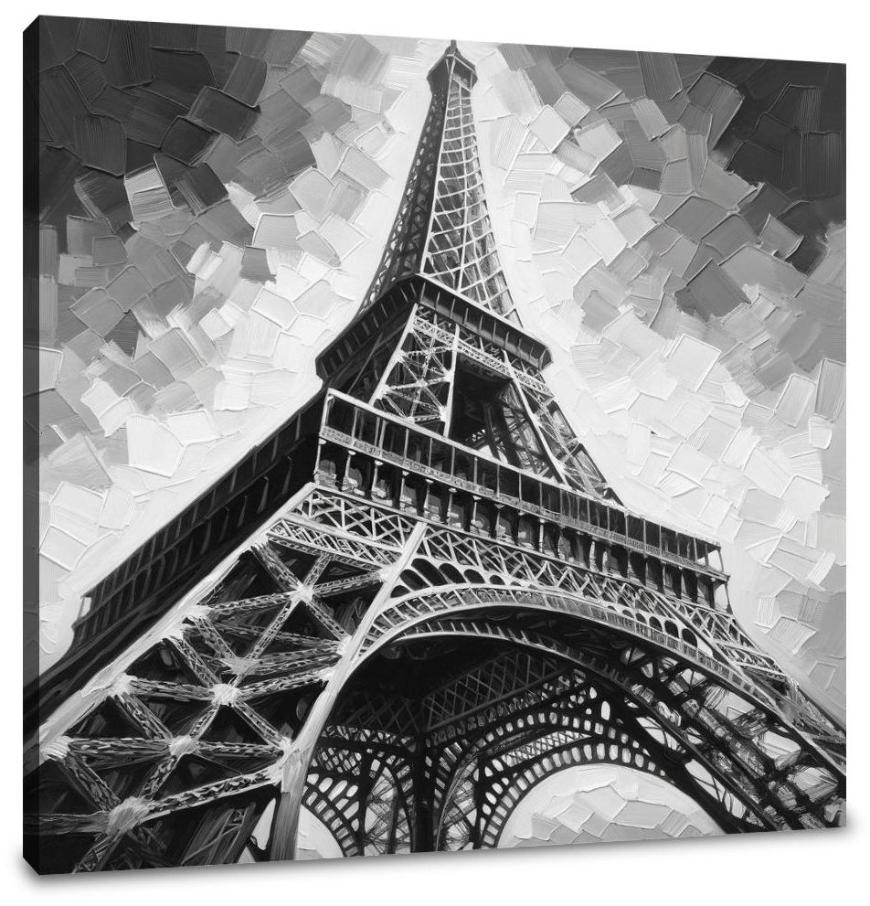 Mystique of Paris Eiffel Tower Canvas