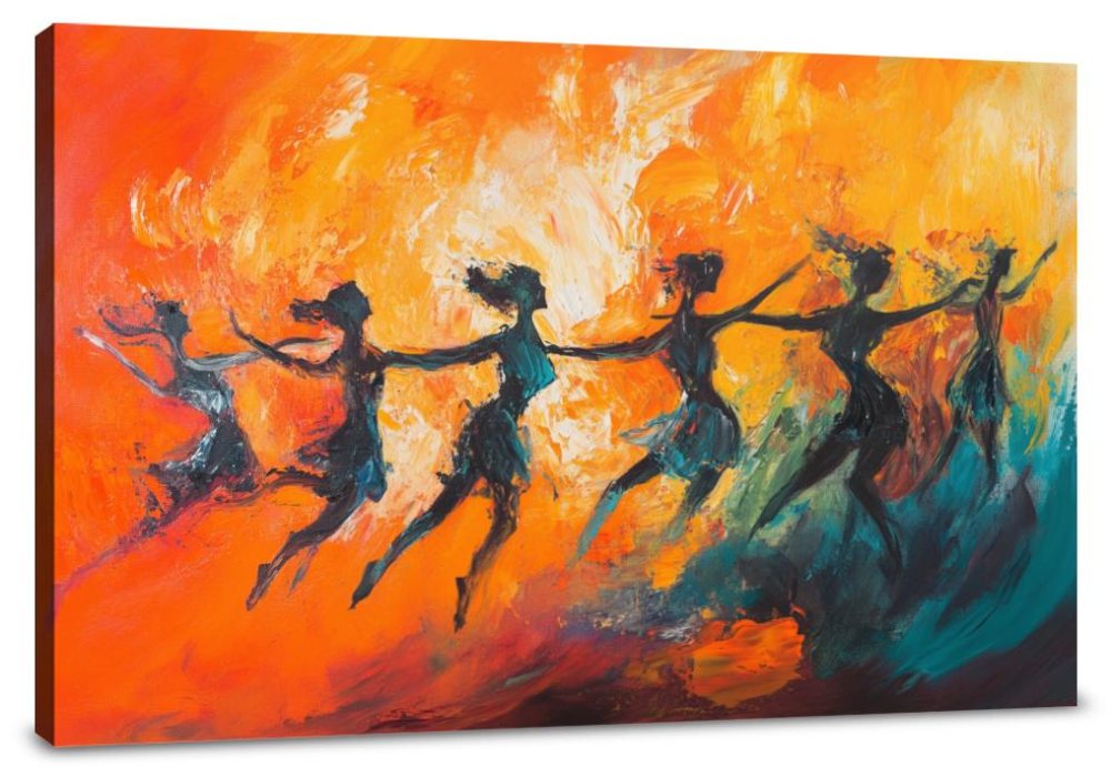Dancing Harmony Canvas