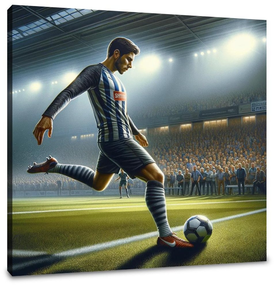 Stadium Showdown Canvas