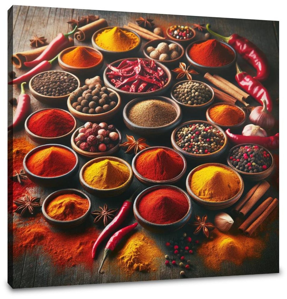 Spice Bazaar Palette Canvas