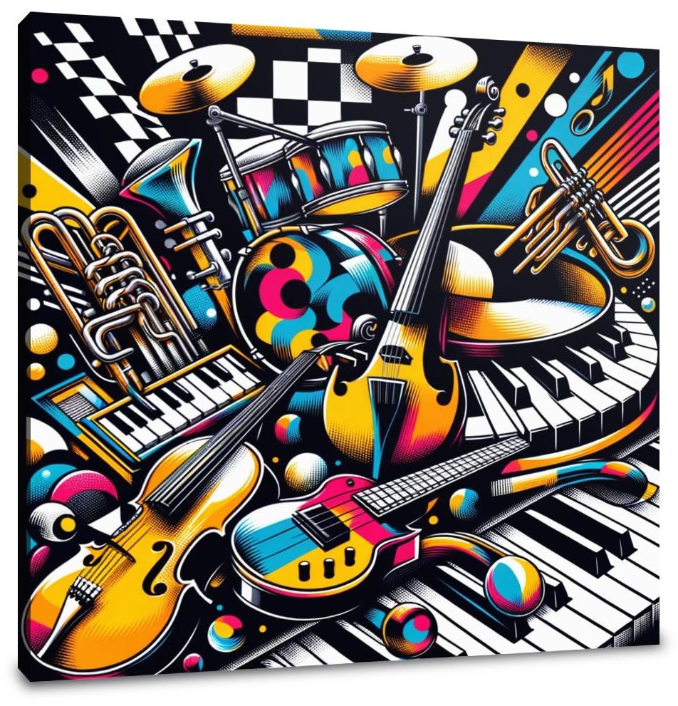 PopArt Orchestra Fusion Canvas