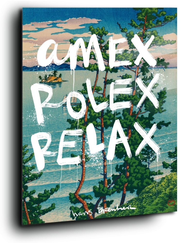 Amex Rolex Relax. Zitatkunst