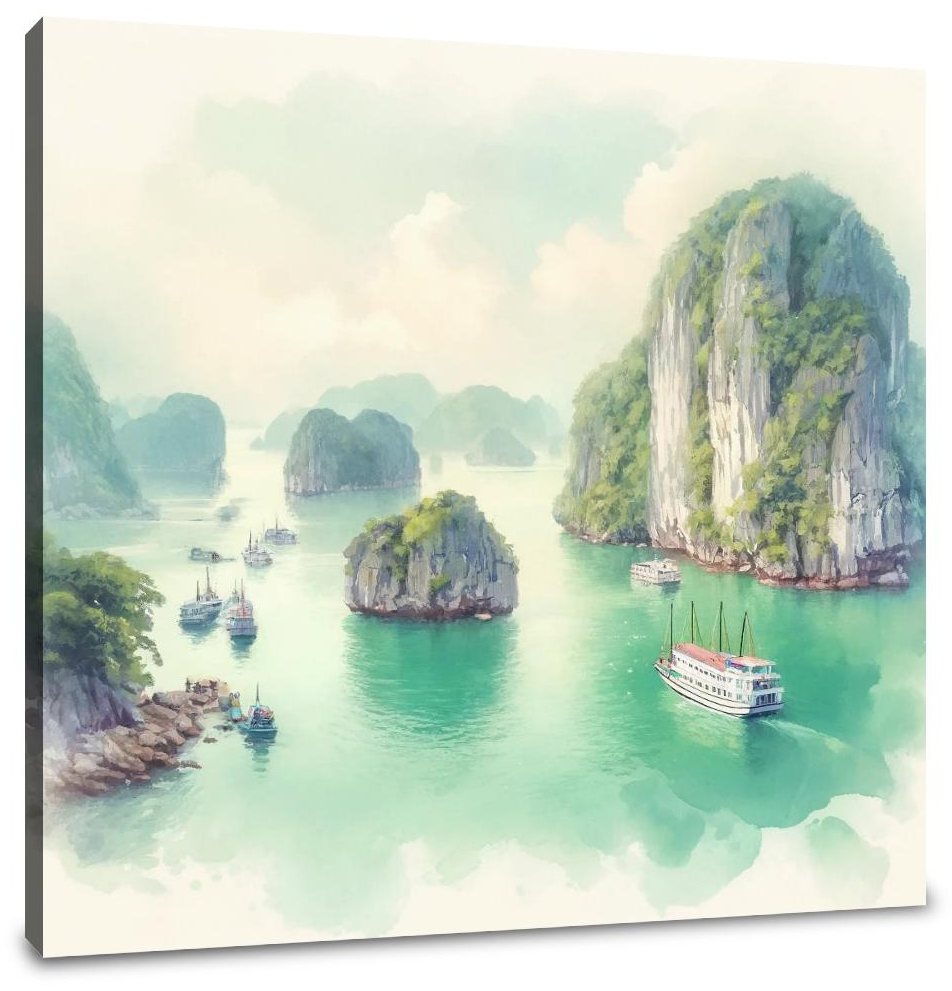 Ha Long Bay Serenity Canvas