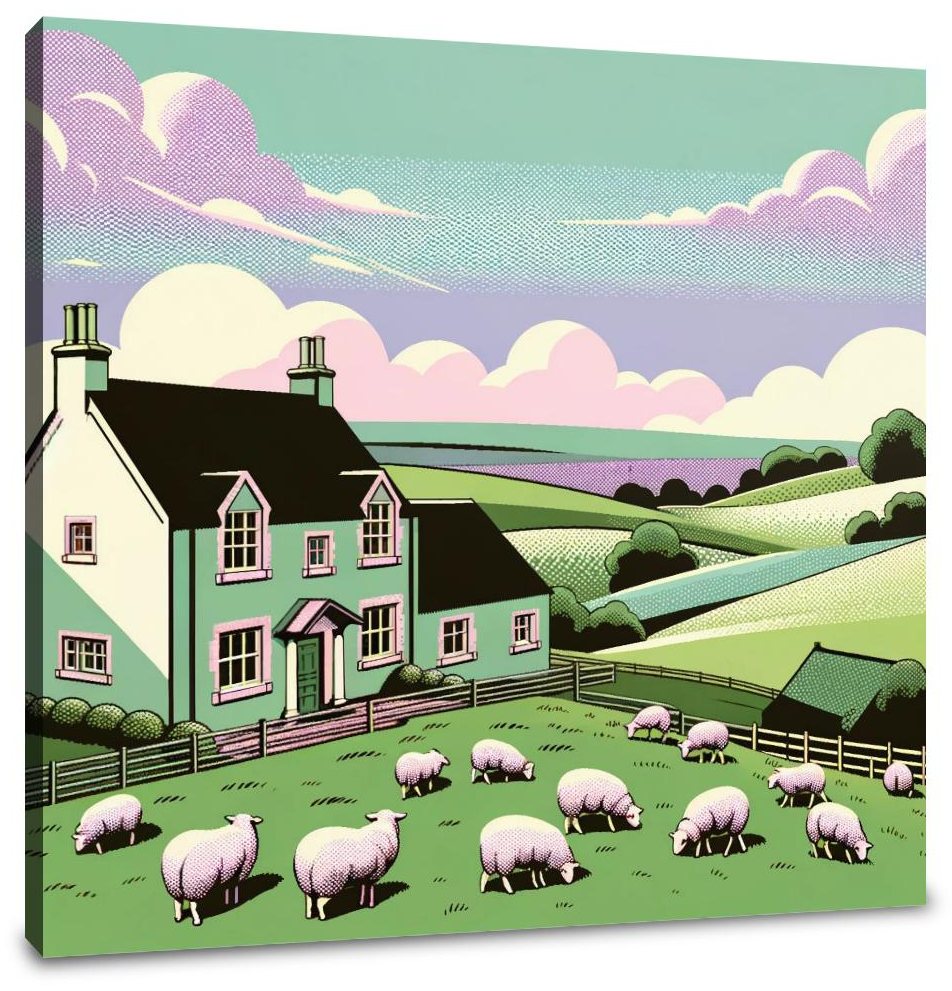 Farmhouse Tranquility Canvas