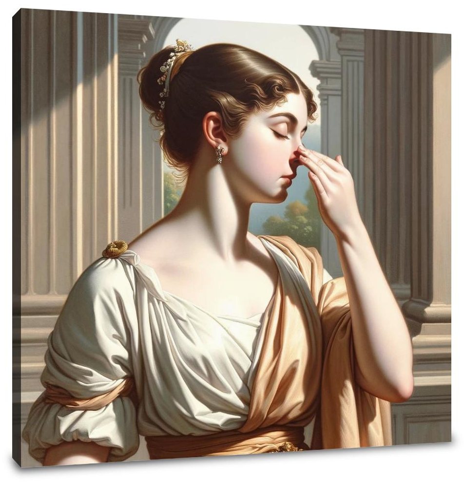 Graceful Displeasure Canvas
