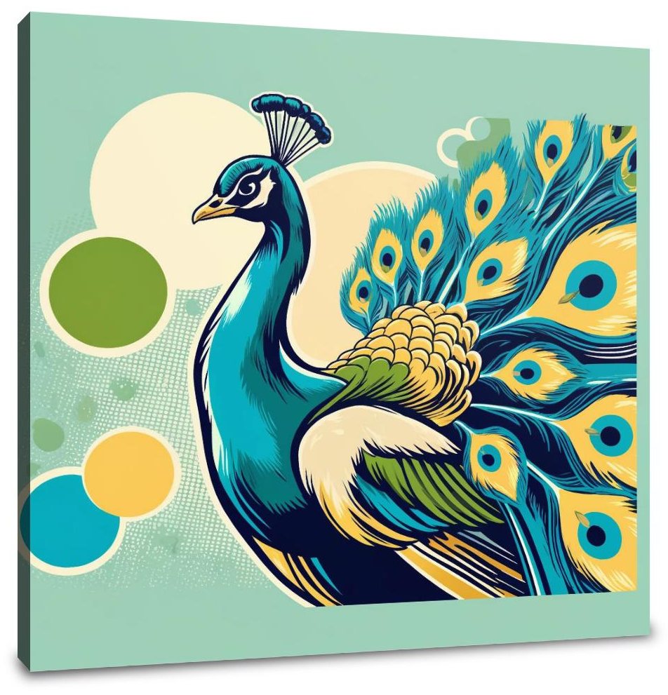 Majestic Peacock Canvas