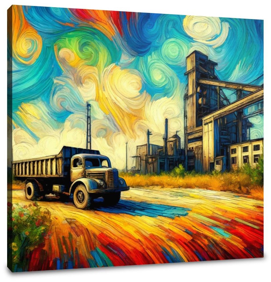 Echoes of Industry Canvas