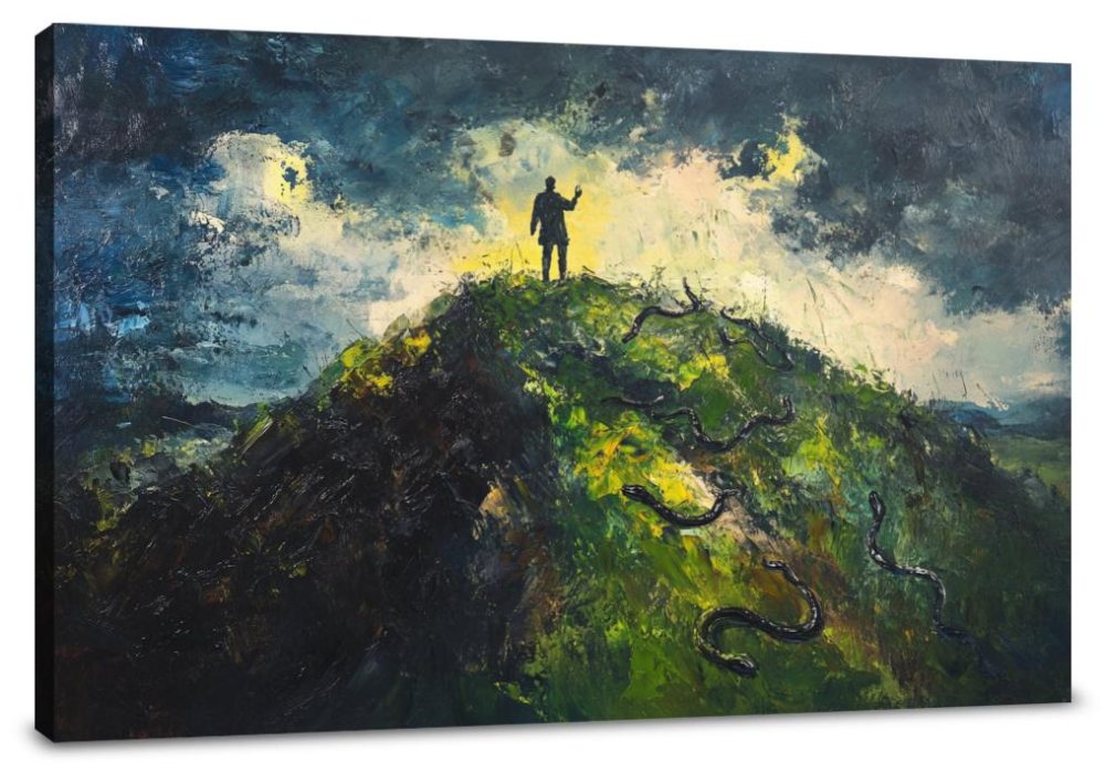 Saint Patrick’s Serpent Canvas