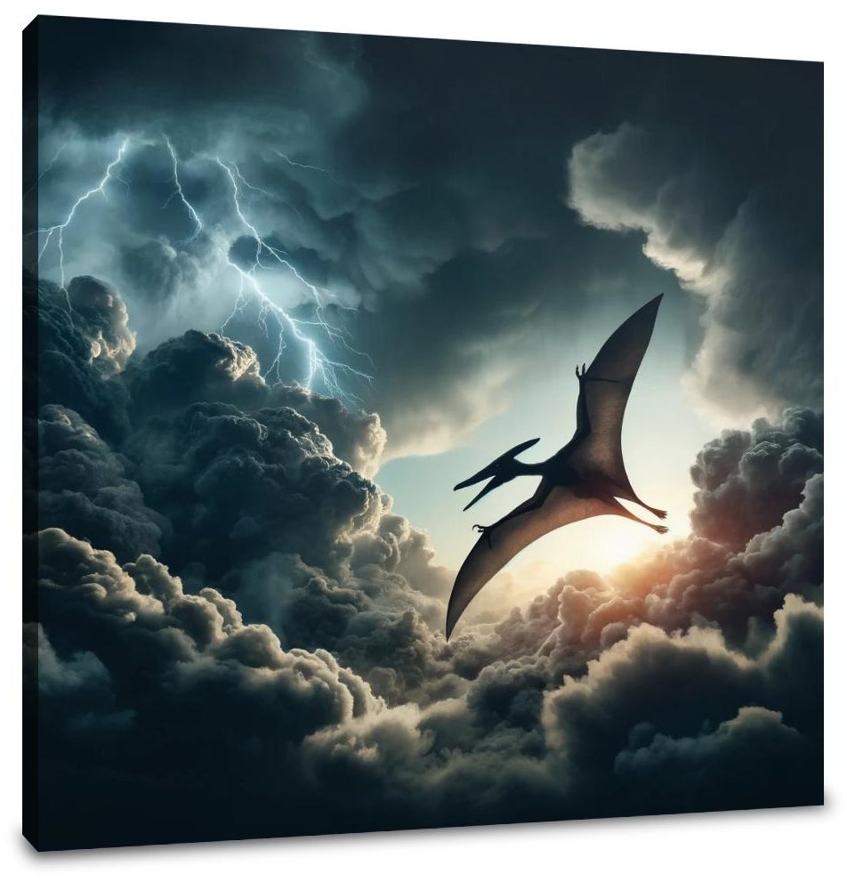 Storm Rider Pterodactyl Canvas