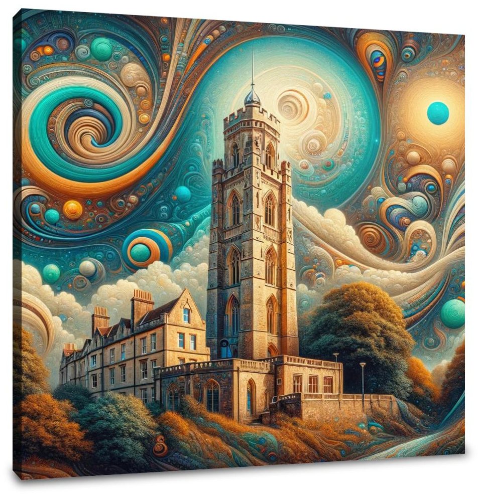 Bristol Tower Dreamscape Canvas