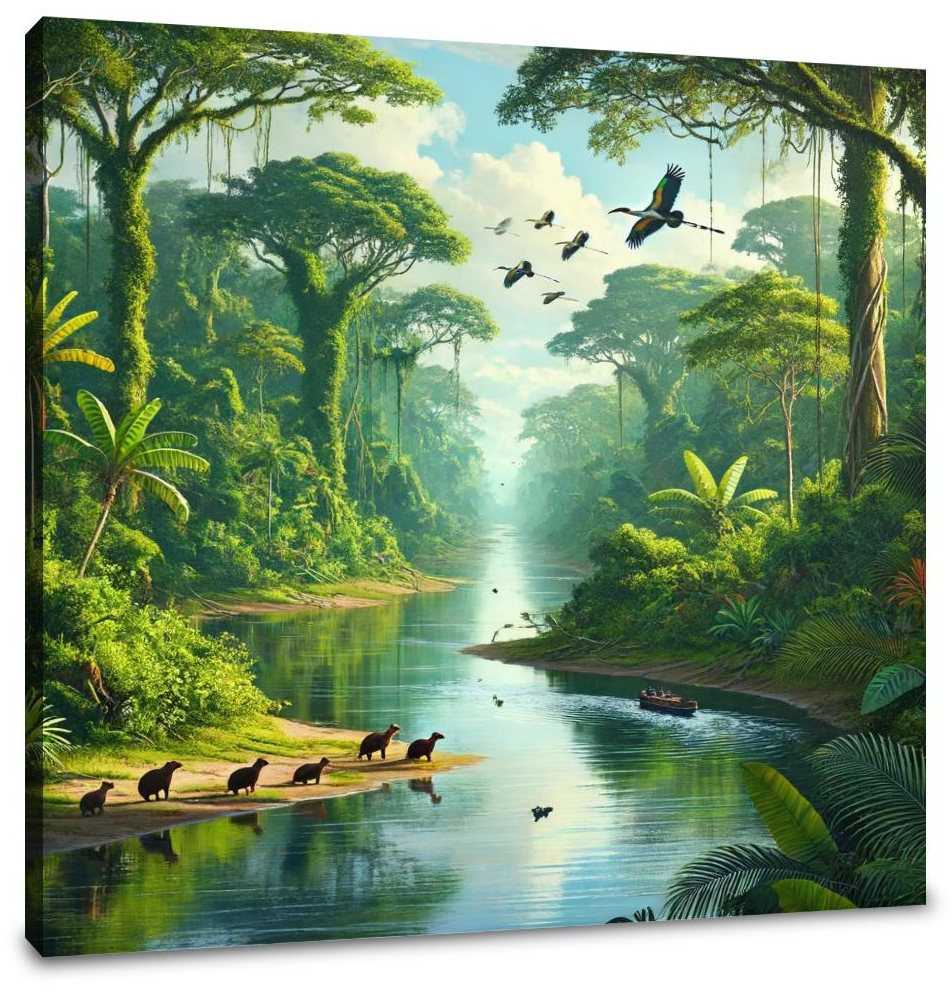 Amazon River Canvas