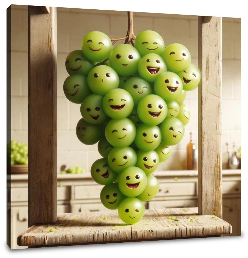Grapes of Mirth Canvas