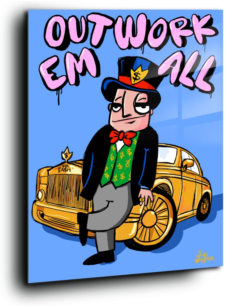 Outwork em 'all Rolls Royce style. Mr Cash