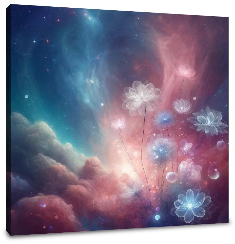 Nebula Garden Canvas