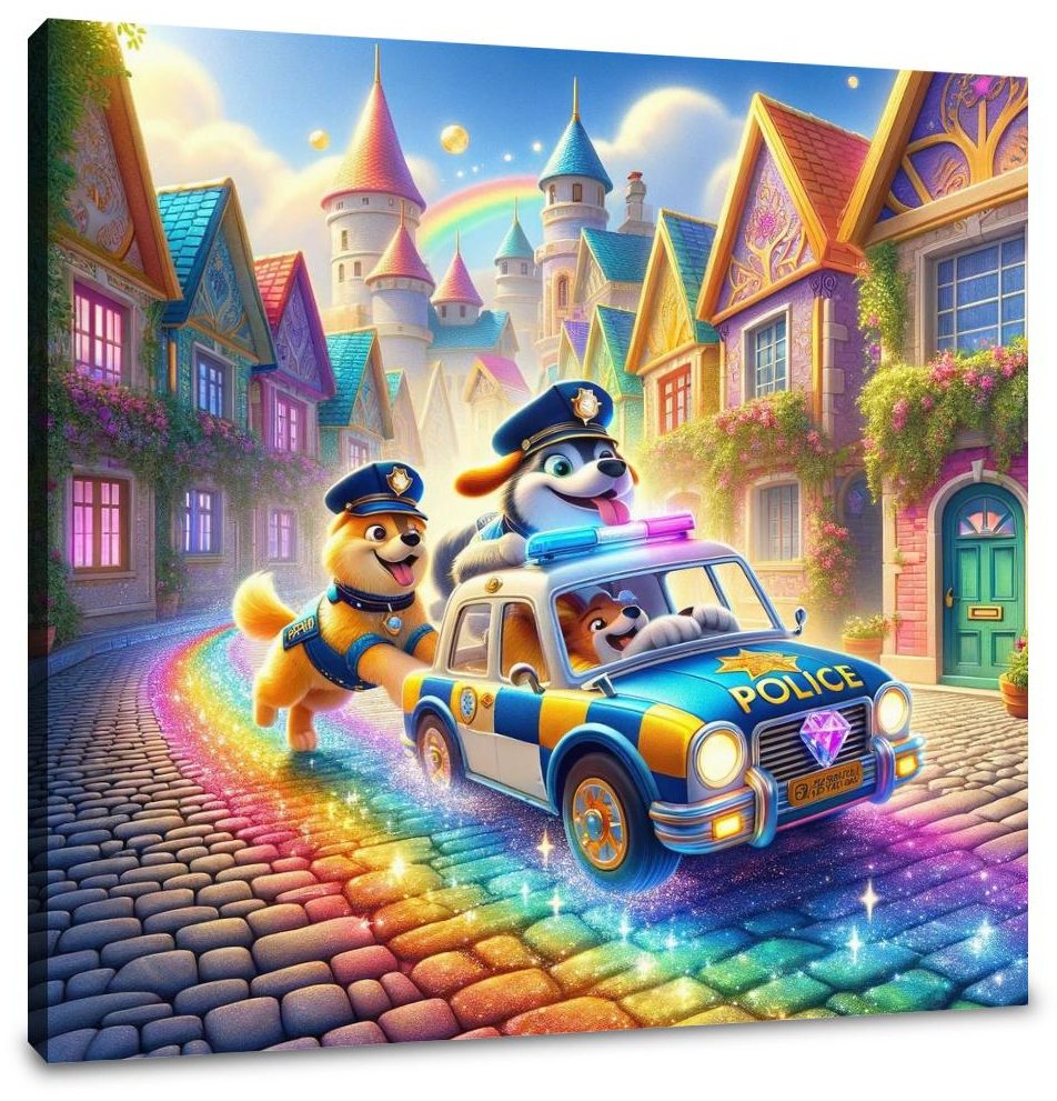 Crystal Chase Canvas