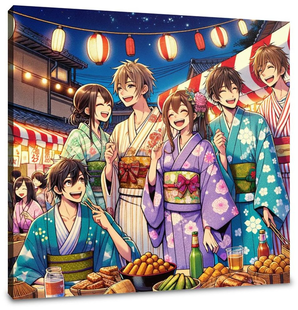 Summer Festival Magic Canvas