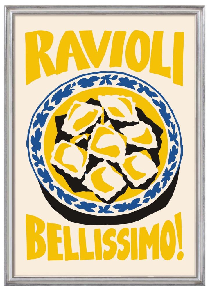 Ravioli Italian Food Wall Art Print
