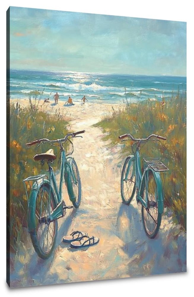 Beachside Abandon Canvas