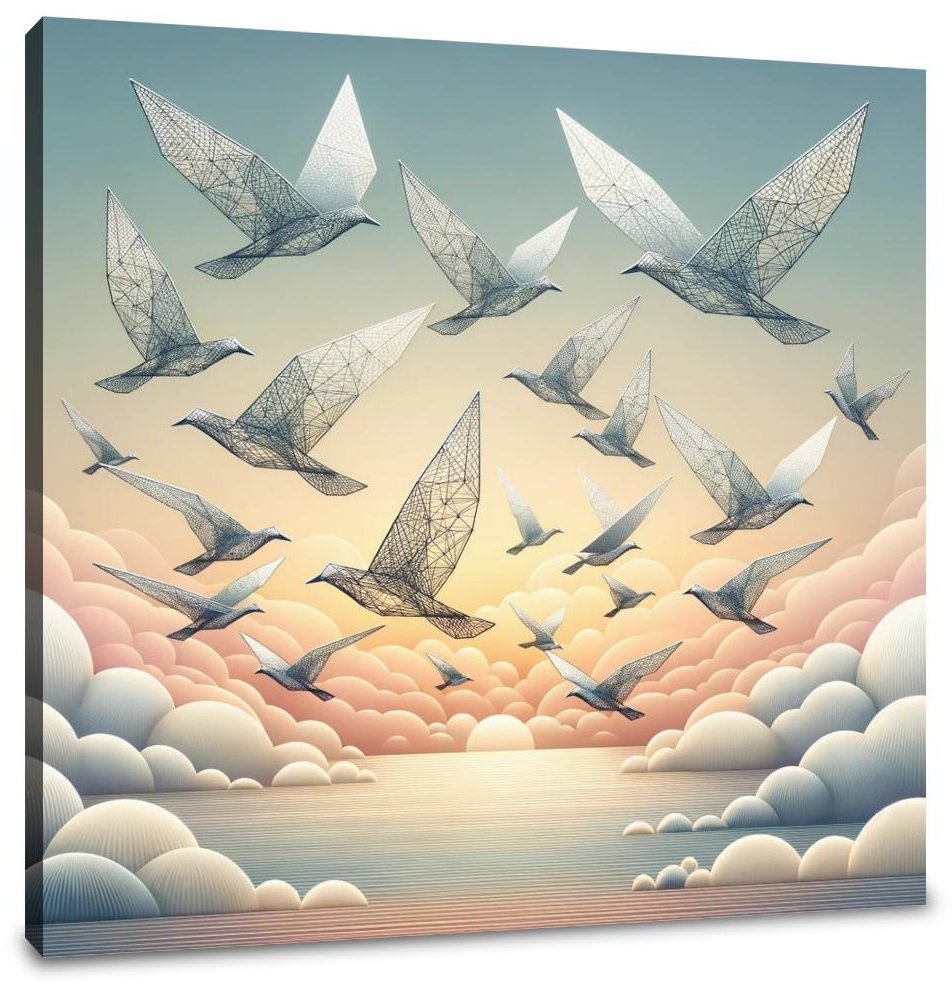 Avian Geometry Canvas