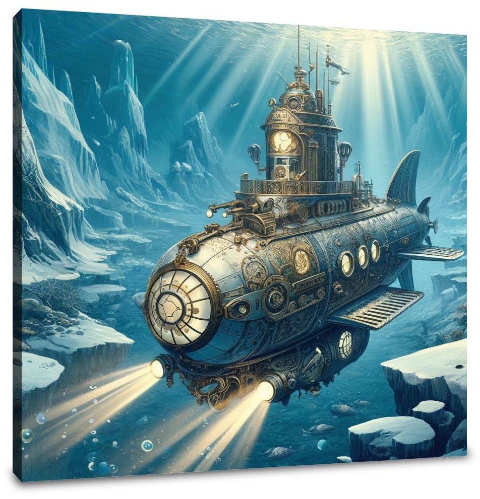Victorian Depths Canvas