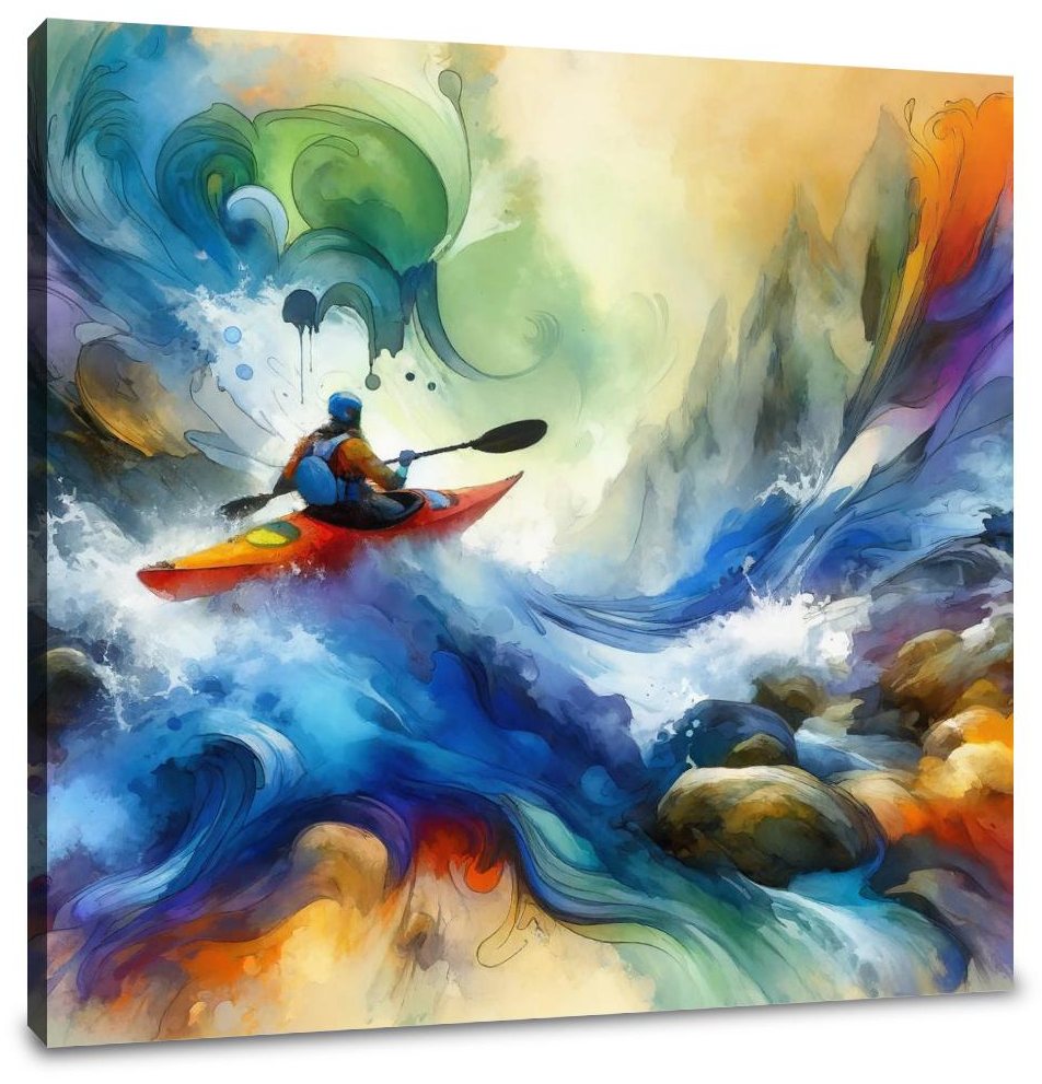 Rapids Rhapsody Canvas
