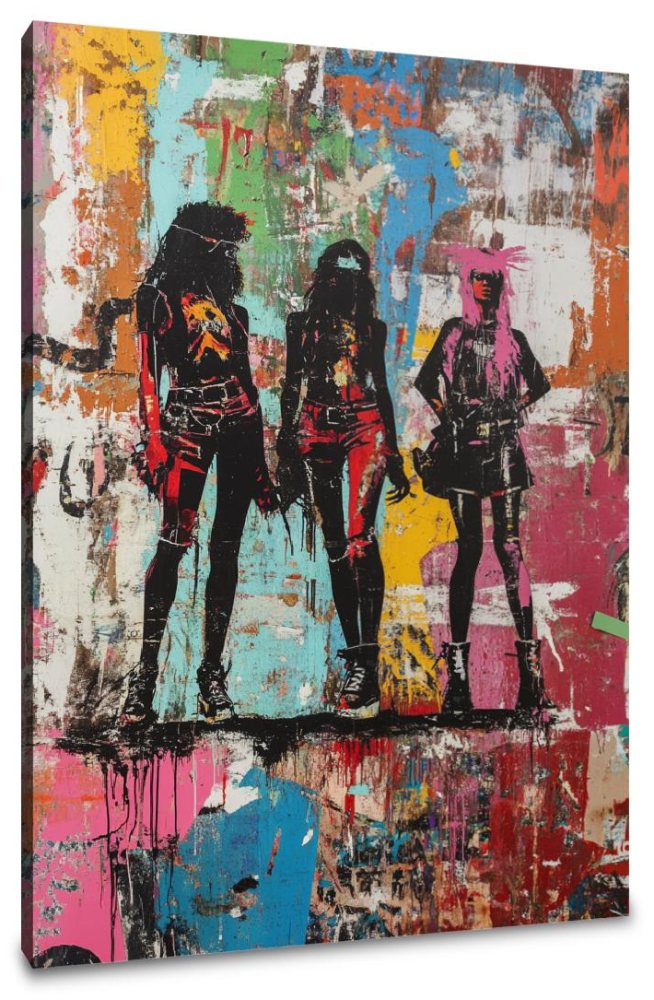 Punk Revolution Canvas