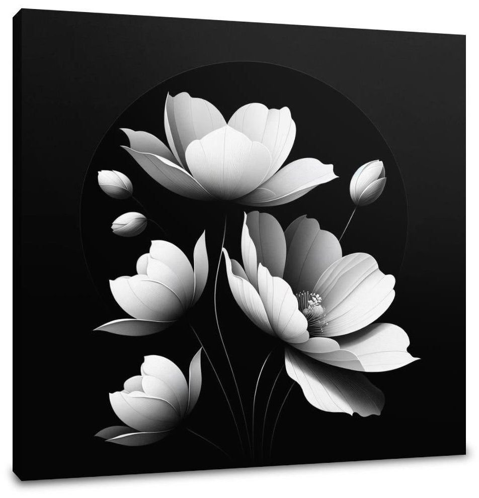 Grandeur Blossoms Canvas