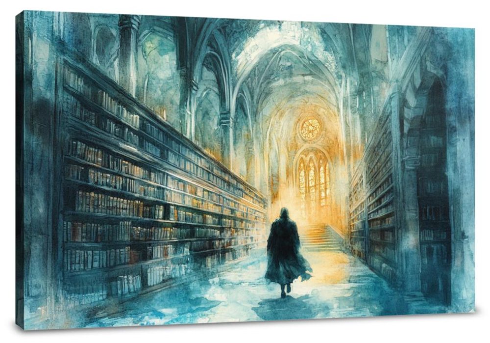 Assassin's Pursuit Library Canvas