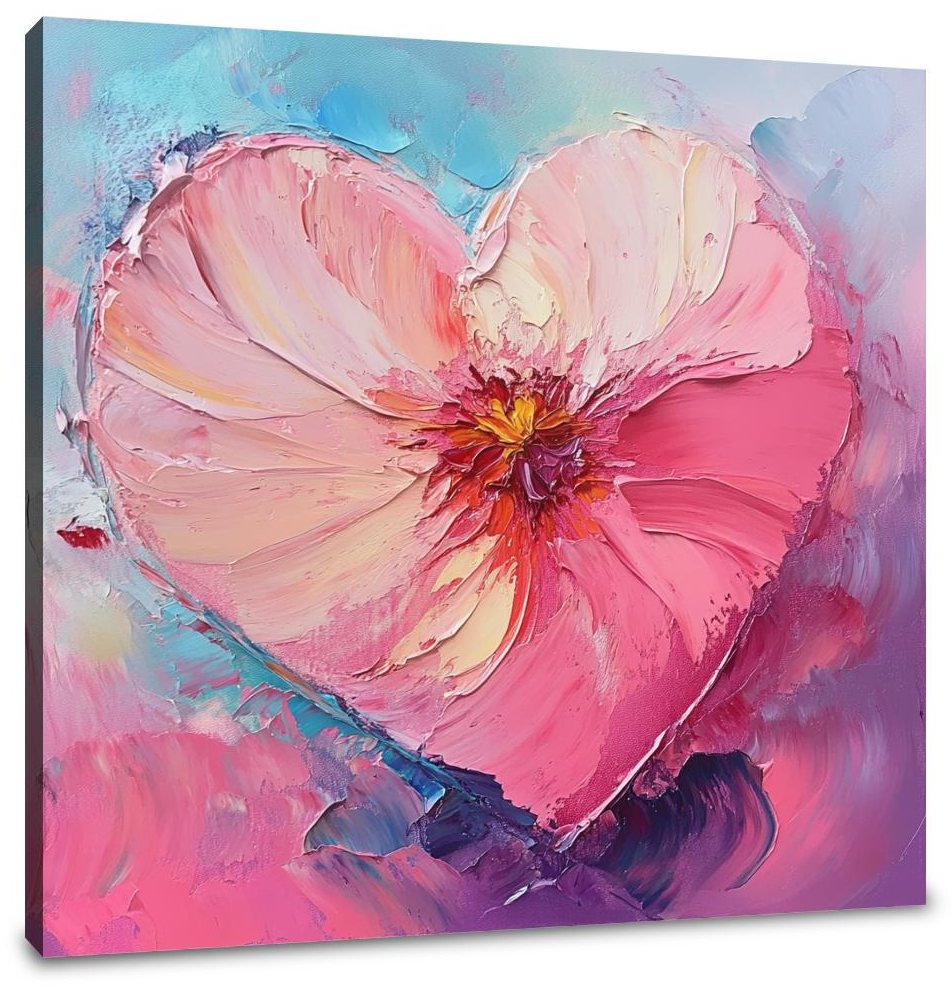 Heart's Bloom Canvas