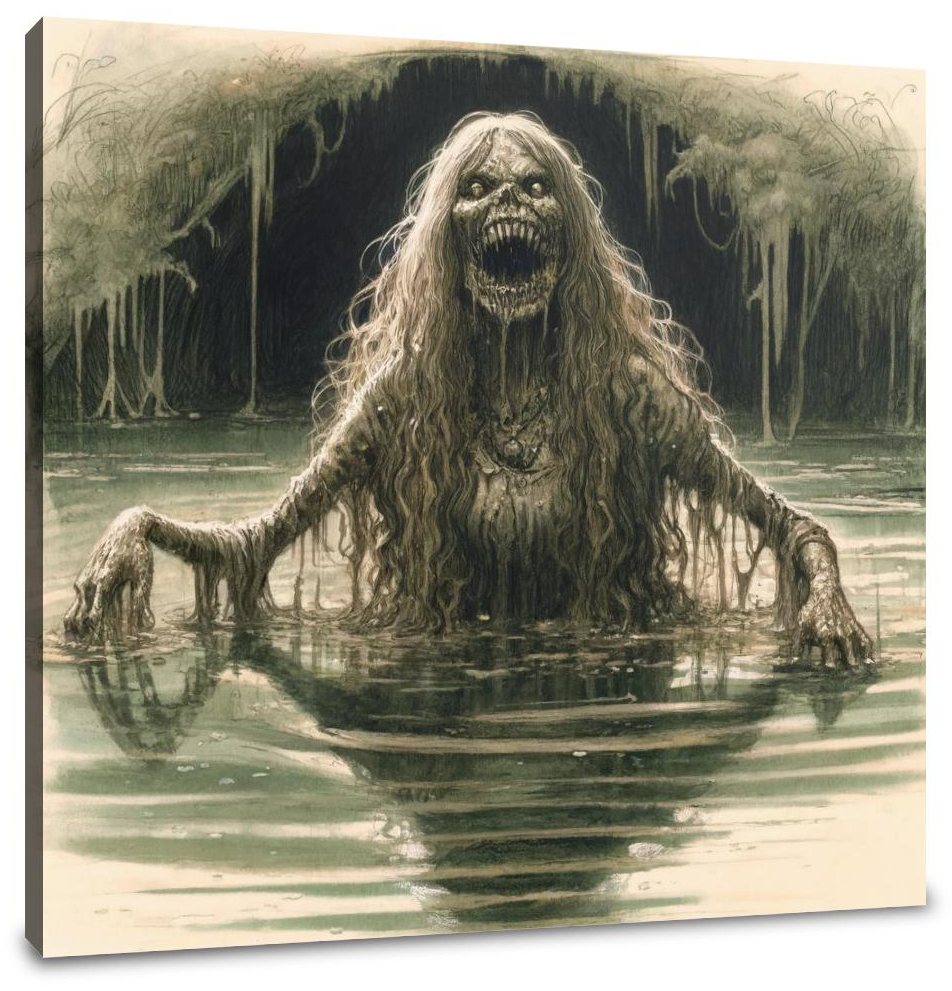 Murky Depths Jenny Greenteeth Canvas