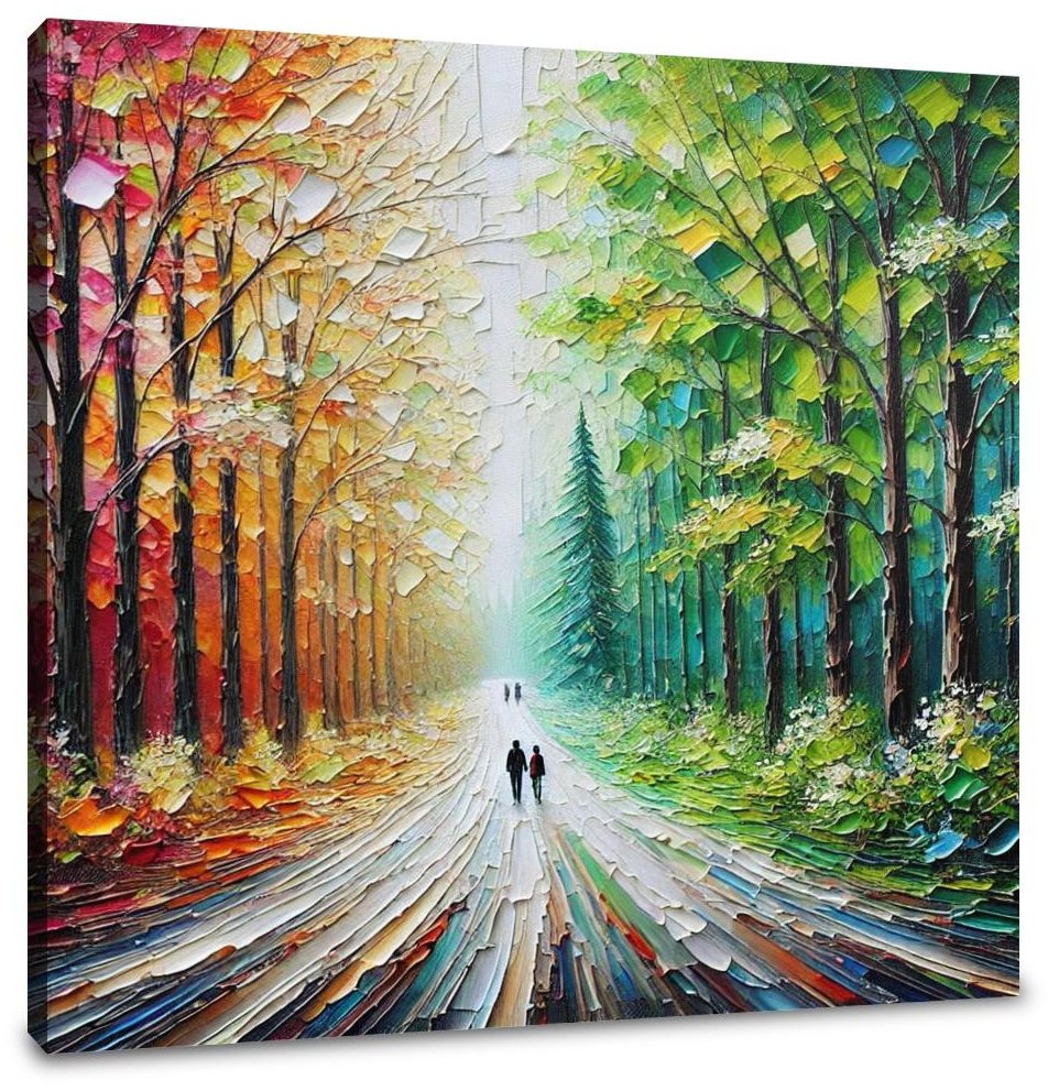 Seasons Pathway Canvas