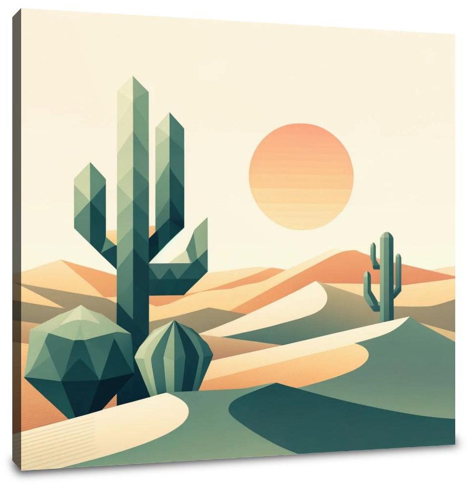 Desert Serenity Canvas