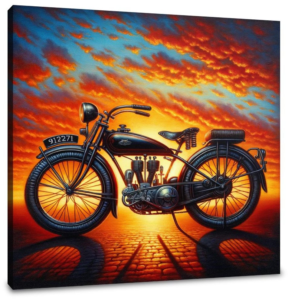 Sunset Ride Canvas