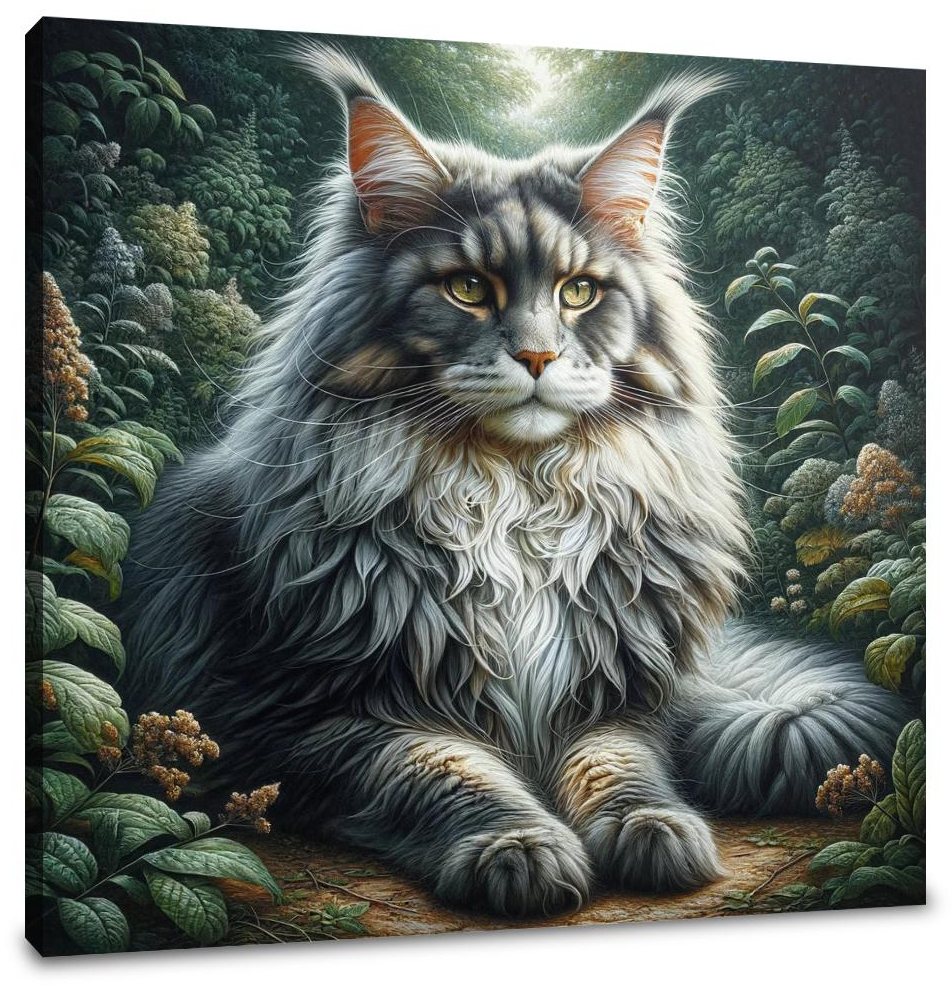 Majestic Maine Coon Canvas