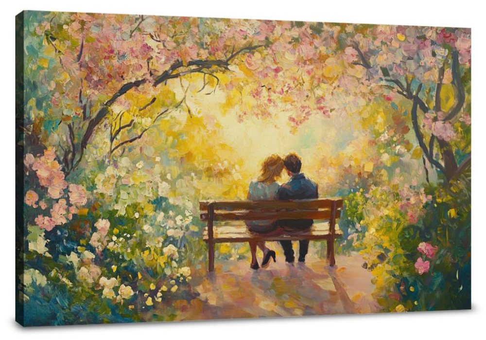 Lovers' Sanctuary Canvas