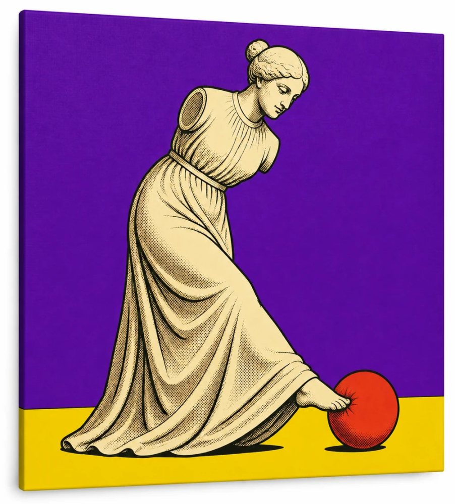 Venus de Milo — Kicks Back Canvas