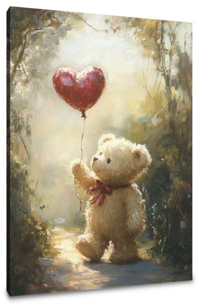 Enchanted Teddy Bear Canvas