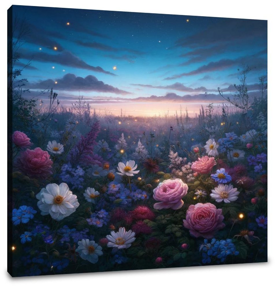 Twilight Meadows Canvas
