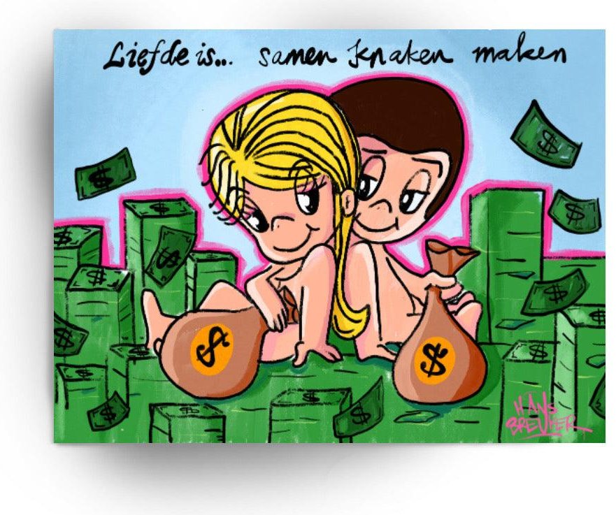 Liefde is Samen knaken maken