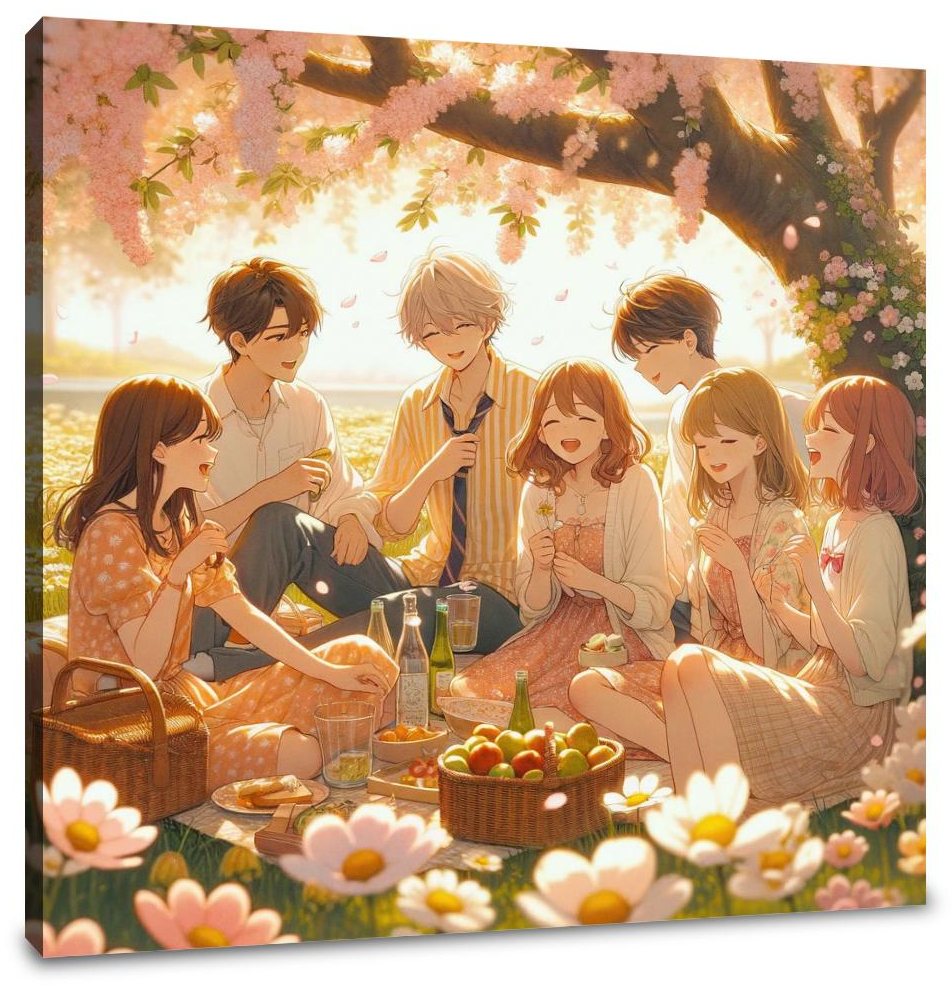 Meadow of Friendship Canvas