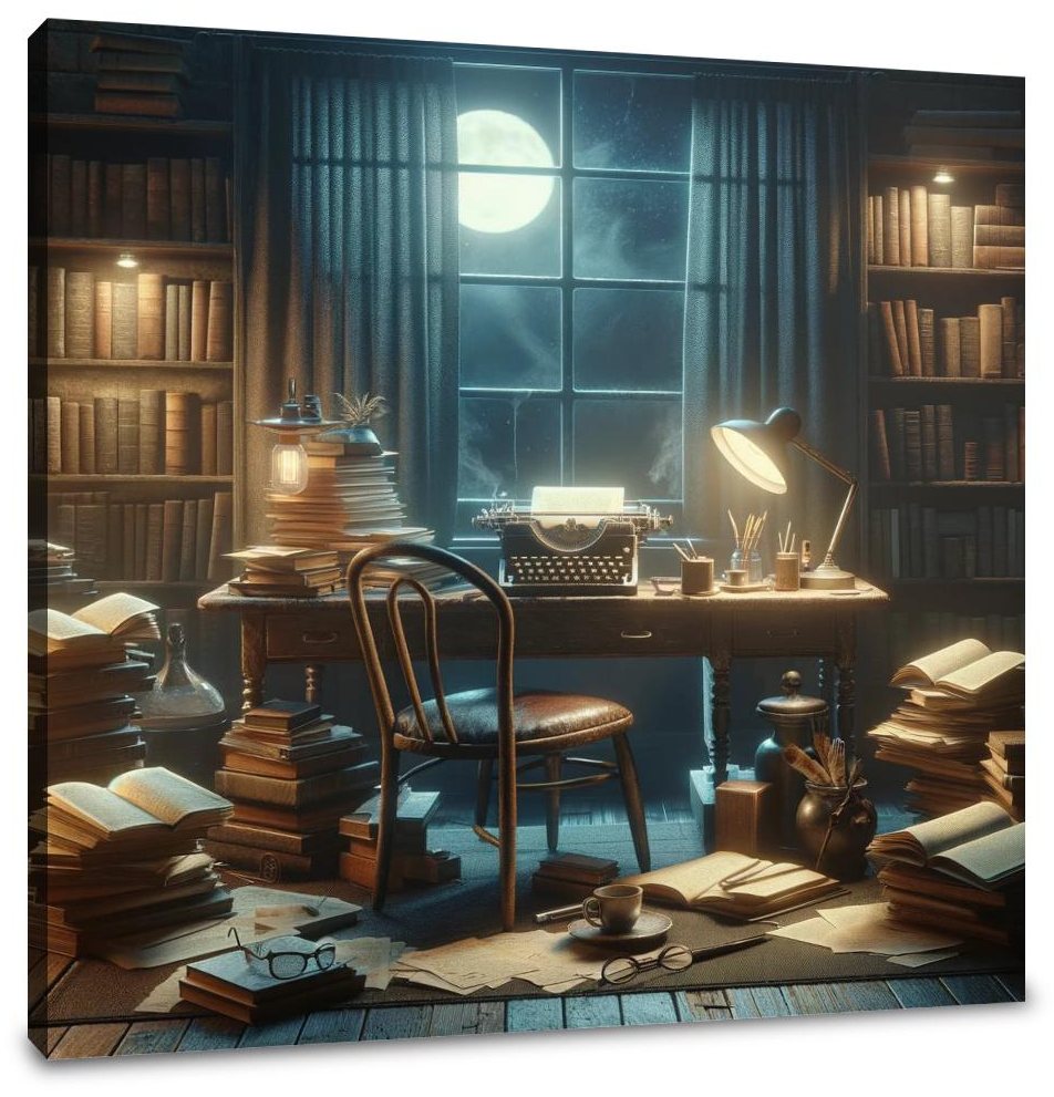 Midnight Muse Canvas