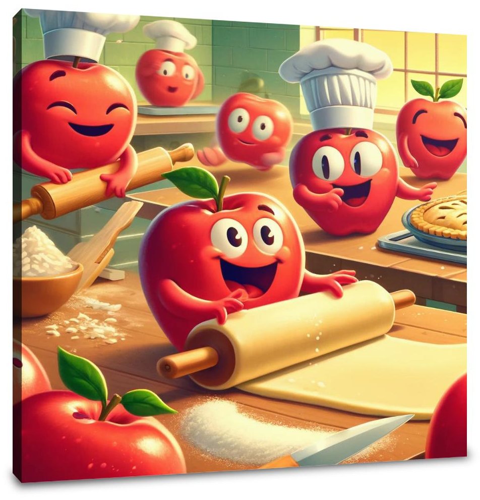 Apple Pie Factory Canvas