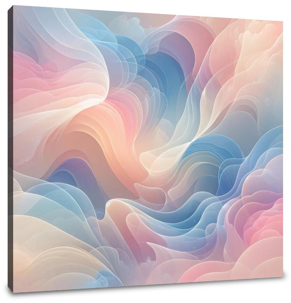 Pastel Dreamscape Canvas