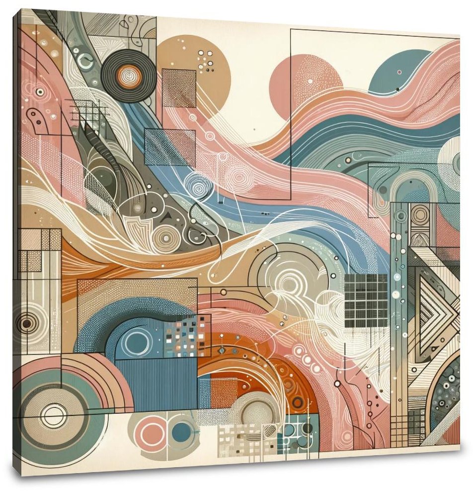 Diverse Essence Mosaic Canvas