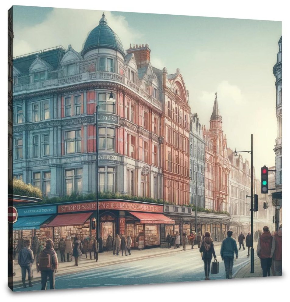 Charing Cross Road Canvas