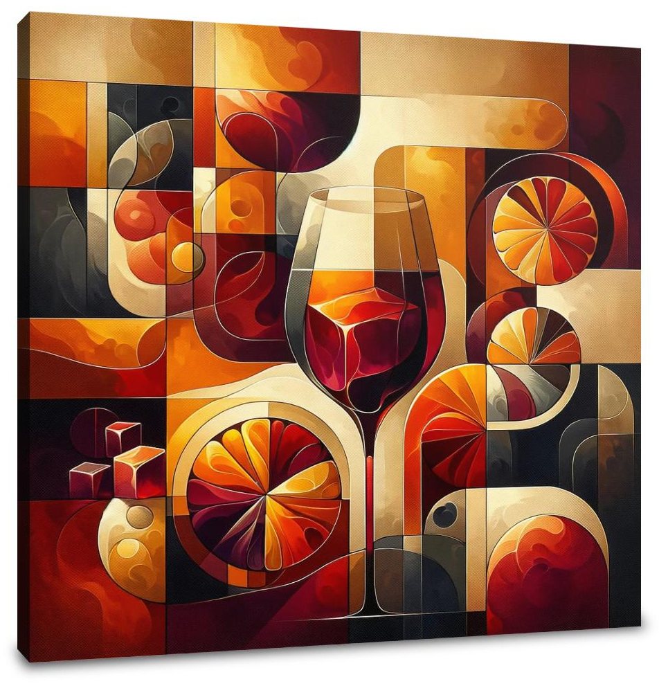 Aperitif Abstract Canvas