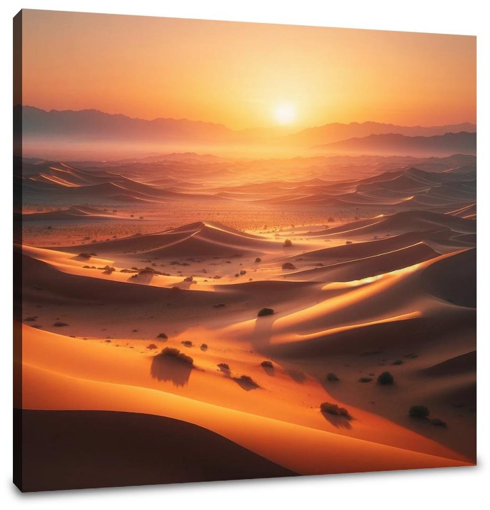 Desert Sunset Canvas