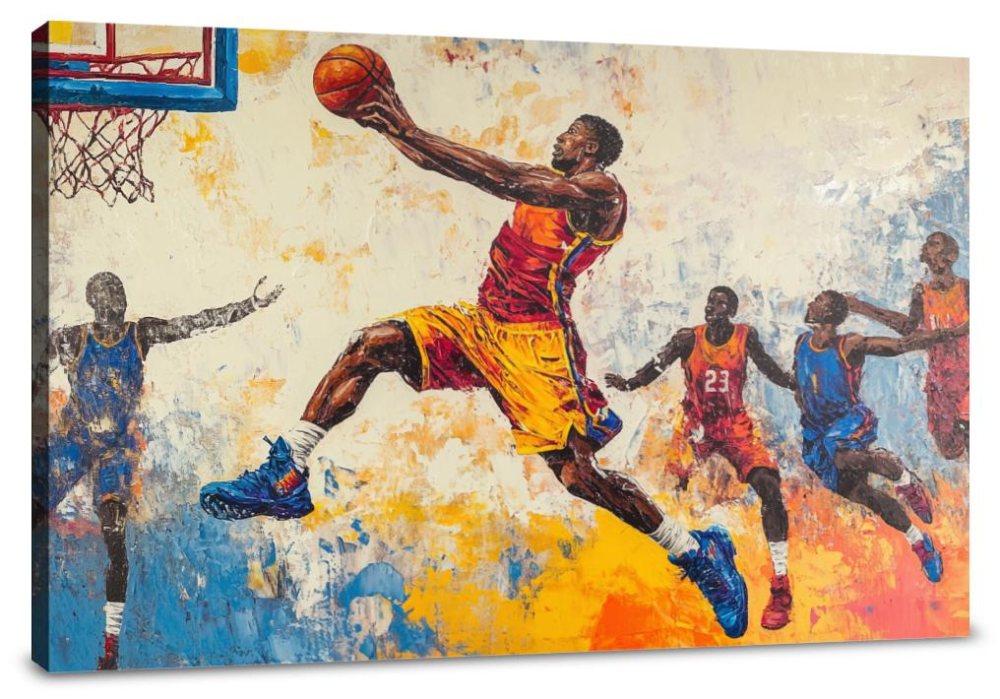 Slam Dunk Energy Canvas