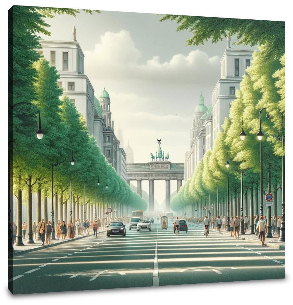 Unter den Linden Canvas